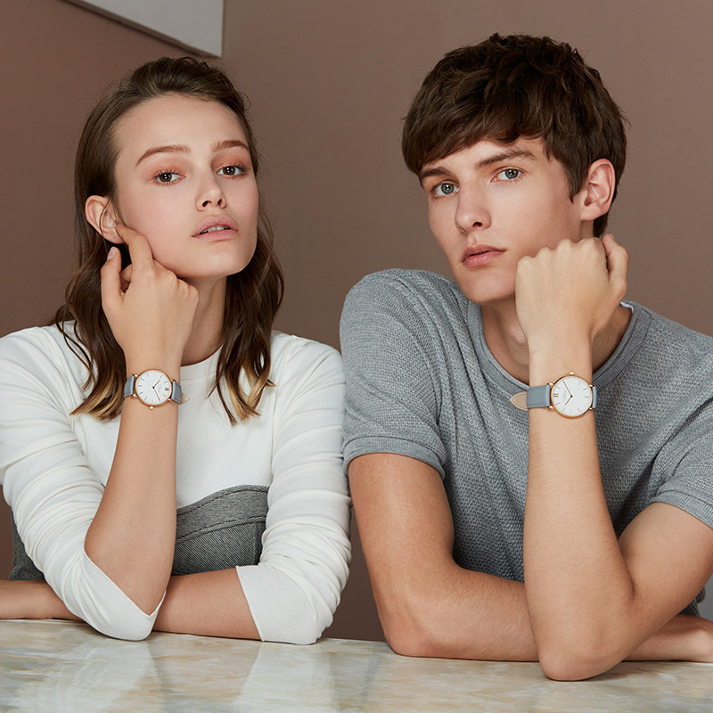 飞亚达jv唯路时情侣百搭网红石英表 JONAS&VERUS唯路时国产腕表