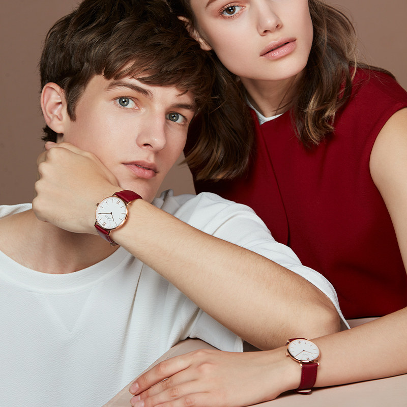 飞亚达jv唯路时情侣百搭网红石英表 JONAS&VERUS唯路时国产腕表