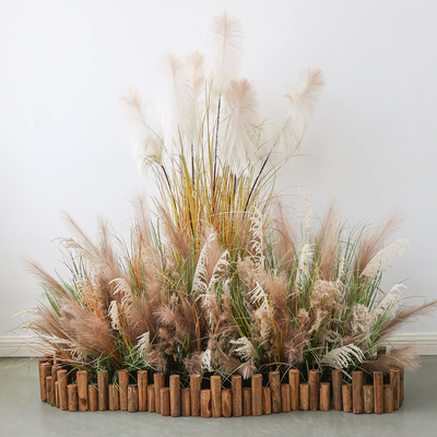 仿真植物造景组合景观橱窗装饰秋色仿生芦苇绿植轻奢高端落地摆件