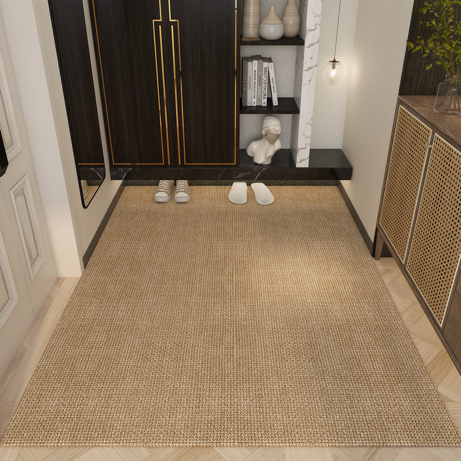入户门地垫仿剑麻防滑门垫进门大门口玄关客厅地毯脚垫进门可裁剪,淘宝优惠券,粉丝福利购,淘宝优惠卷