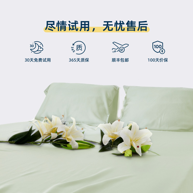 Vesta竹纤维五件套SuperBamboo四季款顺滑透气四件套美国原装正品