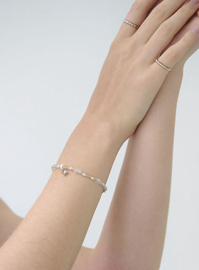 LUCA复古金属风灯珠甜美时尚手链女轻奢小众设计手镯女生闺蜜夏