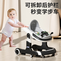British Zdzsh baby walkway car anti-type leg 2023 new child push walkway car anti-side foldable