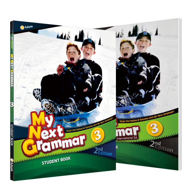 原版进口新版麦克森短期语法专项My Next grammar 3级学生课本+练习册 小学初中英语高级语法专项训练培训机构课外教材