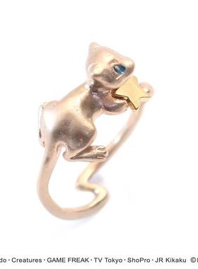 精灵宝可梦可爱梦幻戒指 口袋妖怪