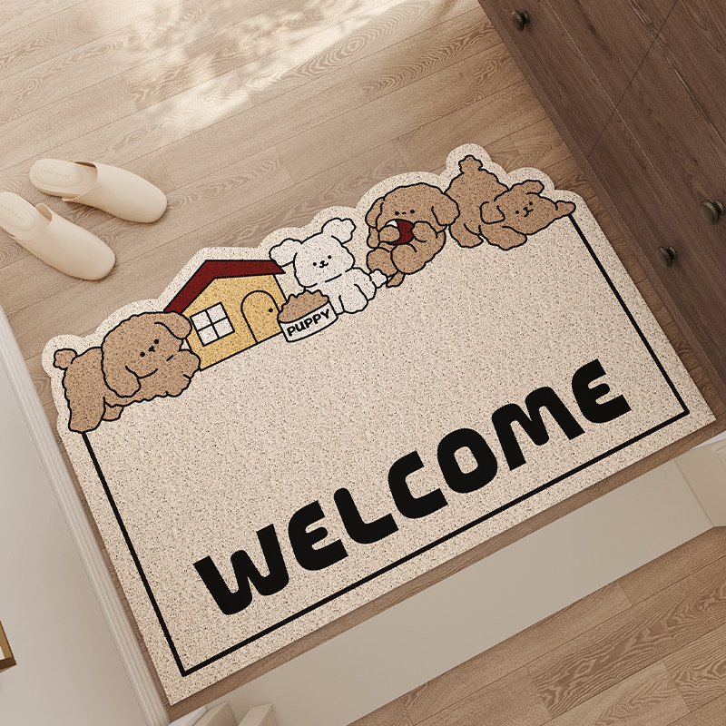 入户门垫大门口进门脚垫异形丝圈耐脏玄关地垫防滑除尘可裁剪地毯,淘宝优惠券,粉丝福利购,淘宝优惠卷