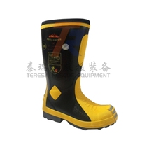 Zeanté Fire Protection Bottes Ultra Light Sticking Foot No Steel Sheet Firefighters Bivoubottes Combat Water Shoes Rescue Boots