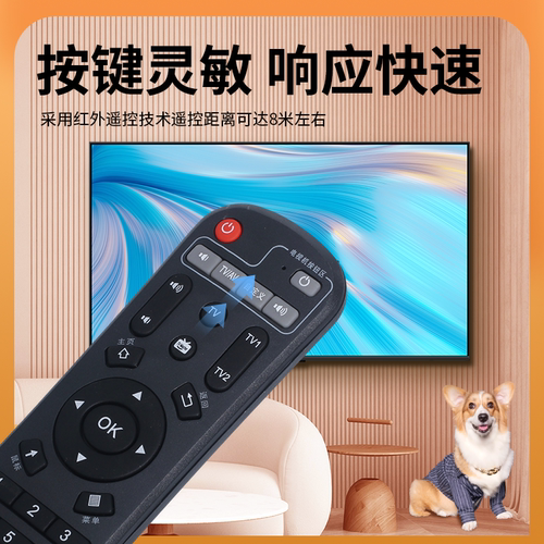 适用天敏网络机顶盒遥控器T2/D6/D8/TM6/T6/TM8/D1万能通用学习型 - 图2