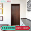 Narrow door opening double door small apartment customization