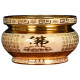 Ceramic extra-large incense burner for Buddha and immortals home indoor worship incense burner Buddhist temple temple responsive incense burner bowl
