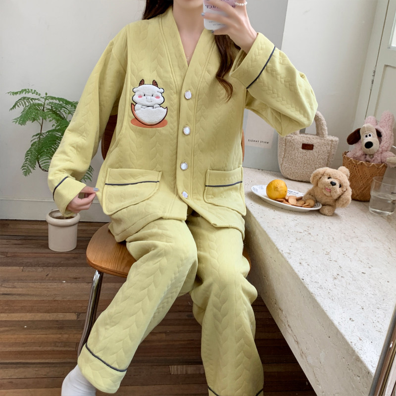  熊猫皇后家居服套装