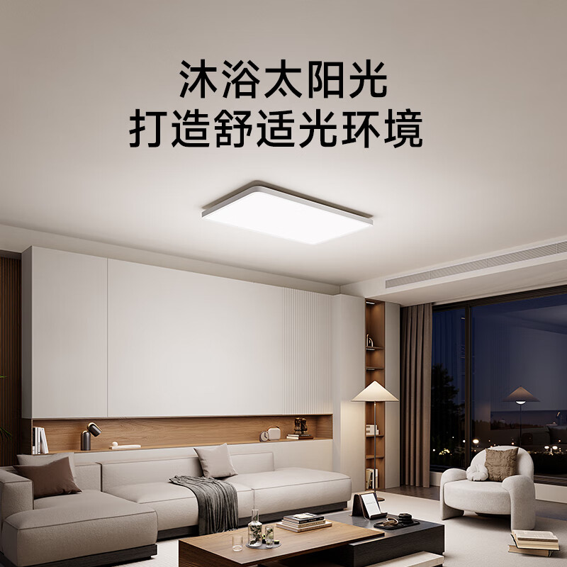 小米米家吸顶灯D20/D30/D40/L60/L90卧室客厅现代儿童房led灯智能 - 图2