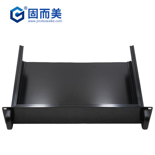 2u机箱全铝300 350MM深铝合金外壳工控服务器箱体全铝工控机箱铝 - 图2