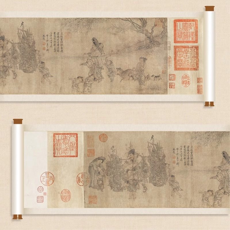 【正版新书】货郎图:小商贩肩挑大历史 超细解析读懂中国画古代中国传统名画放大镜式解读南宋风俗人物画市井烟火气河南美术出版社,淘宝优惠券,粉丝福利购,淘宝优惠卷