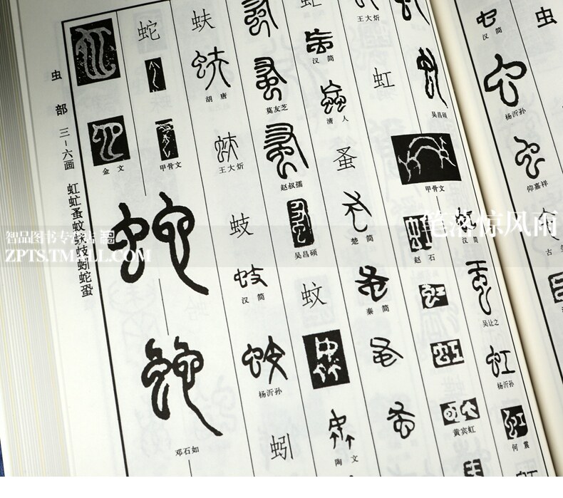 篆字编 全套2本上下册 篆书书法字典 金文甲骨文铭文汉印吴让之邓石如吴昌硕篆刻 书法工具书篆书字典书法研究 洪钧陶编文物出版社