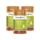 Australian Healthy Care Soy Lecithin Soft Capsules Fish Oil Partner Blood Vessel 100 Capsules ສາມຂວດ