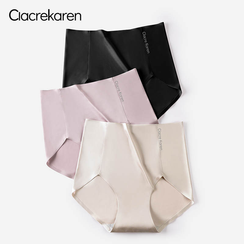 Clacrekaren收腹褲女無痕高腰強力收腹提臀內褲女士胖mm大碼薄款_Clacrekaren旗艦店_女士內衣_男士內衣_家居服