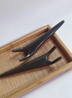 泗滨玄黄砭石按摩器 刮鼻器 鼻梁按摩拨筋点穴棒 非牛角厂家