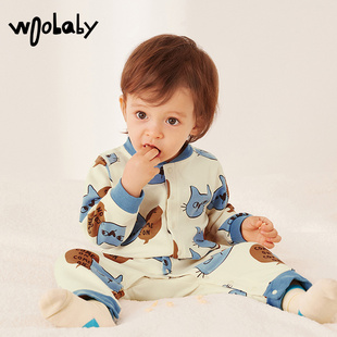 babycare旗下清仓特卖】woobaby宝宝连体衣