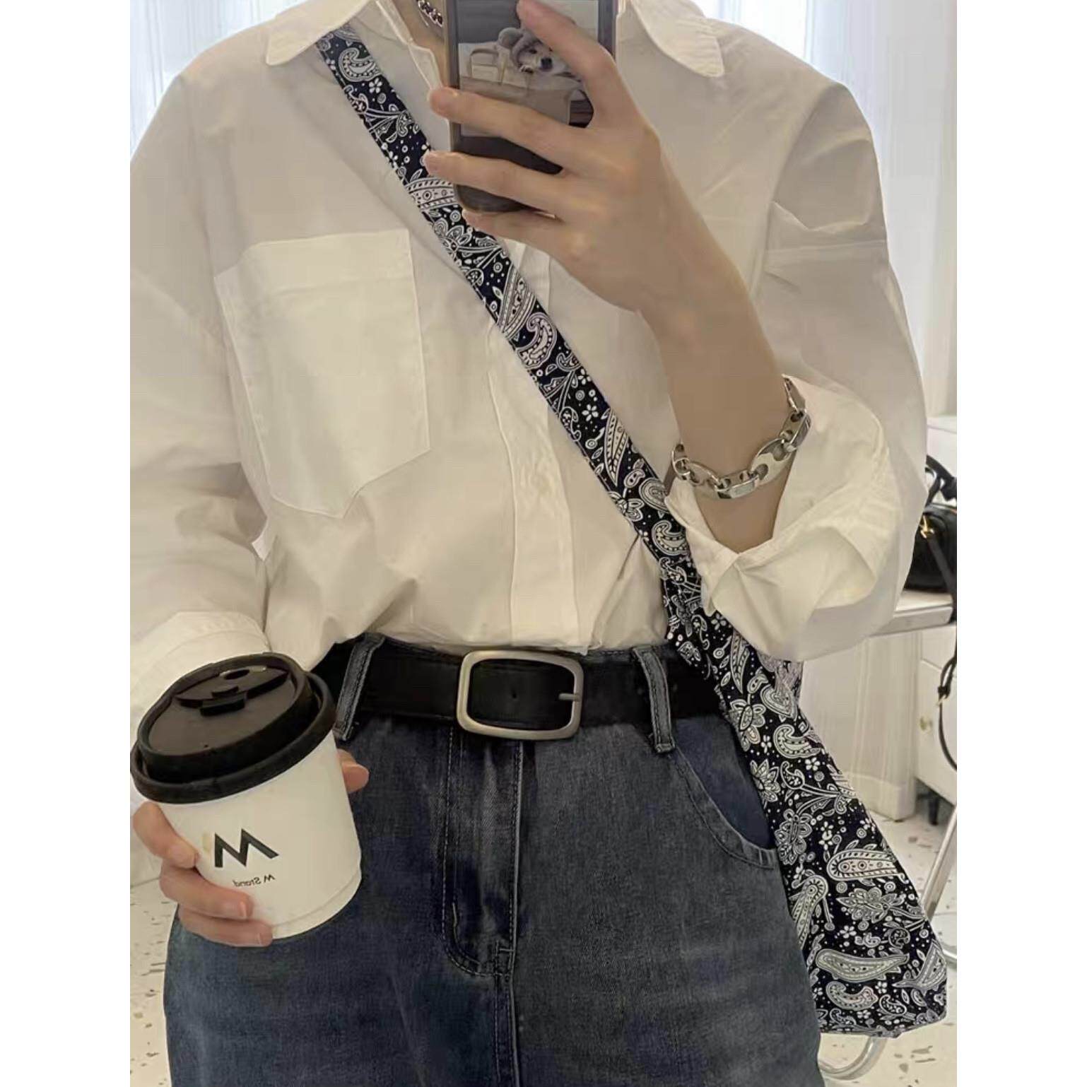 韩国新款黑色真皮女士皮带女款配牛仔裤高级感百搭腰带女装饰裤带