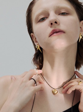 摩洛哥双币长链艺术先锋项链