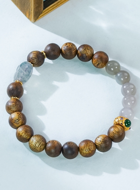 天然和田玉貔貅圆珠手串