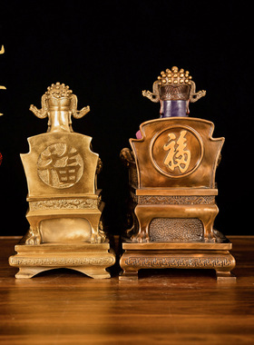 龙五爷摆件广济龙王财神像摆件