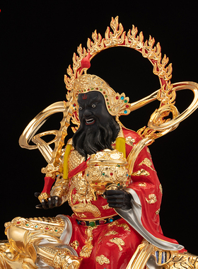 赵公明神像财神爷武财神摆件