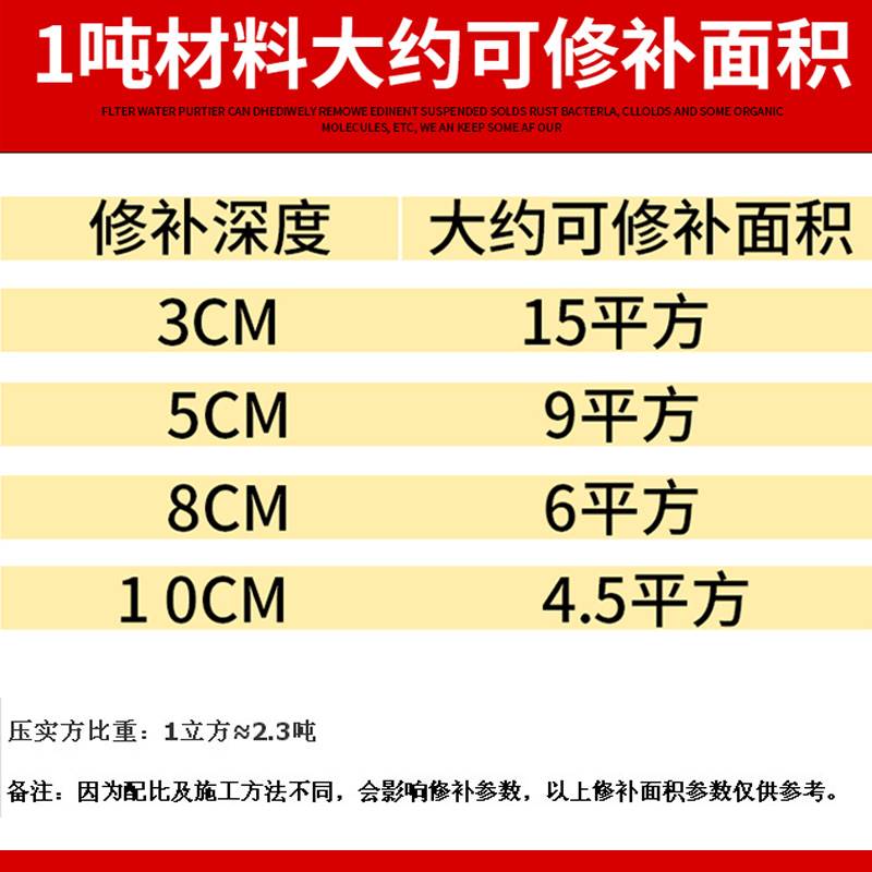 新款沥青路面修补料改性沥青冷补料修补路面坑洼石子沥青混凝品 - 图1