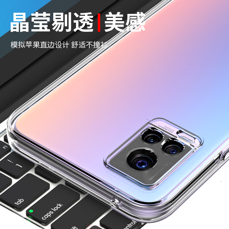 VIVOS7手机壳vivo s7t保护套S7E透明软壳活力版新款s7硅胶外壳防摔全包边男女网红潮个性创意简约手机套支架-图3