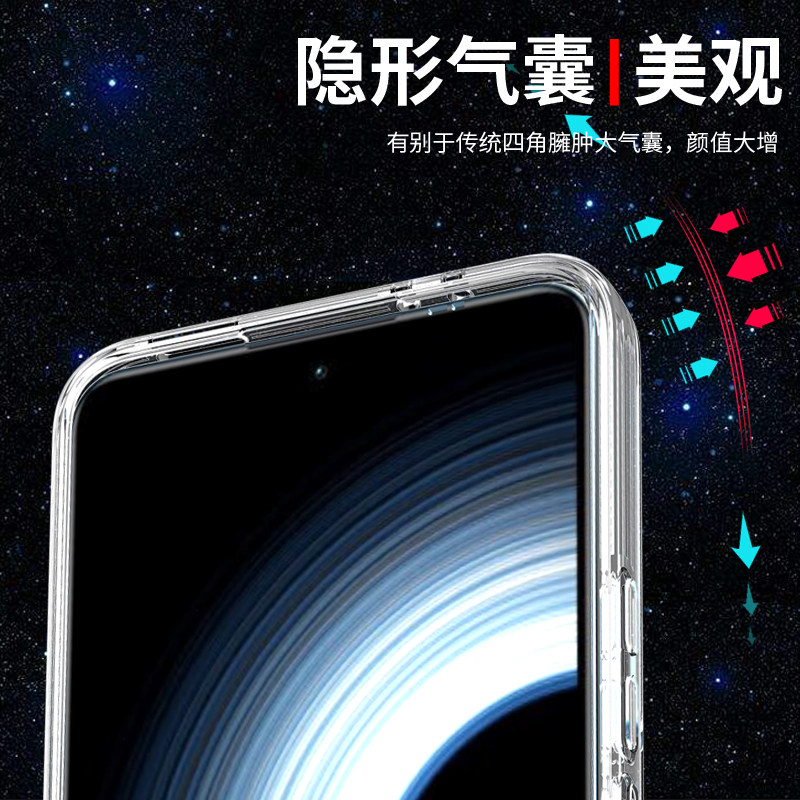 适用于红米K50至尊版手机壳小米Redmi K50保护套电竞版透明软硅胶k50 k50pro新款防摔全包边外壳男女个性创意 - 图2