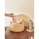 Siyue Vinegar storage storage basket living room desktop snack fruit basket kitchen cover egg basket bread basket small