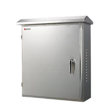 304#不锈钢配电箱500*600*200mm/IP55电控室外防水箱(304#钢) - 图3