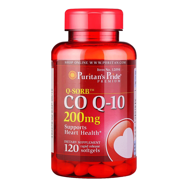 森艺棠海外专营店辅酶ql0软胶囊美国原装天猫q一10辅酶素q10原液保护心脏保健品coq3