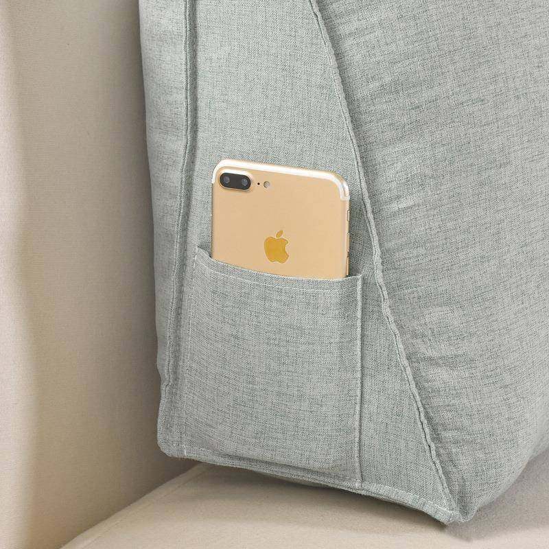 三角沙发靠垫床头靠枕床上靠背垫大靠背腰靠榻榻米客厅卧室软包,淘宝优惠券,粉丝福利购,淘宝优惠卷