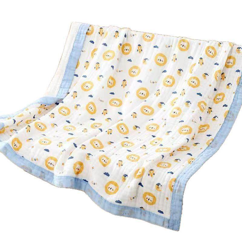 2026新款婴儿浴巾六层棉纱布新生宝宝a类柔软洗澡包被儿童毛巾被,淘宝优惠券,粉丝福利购,淘宝优惠卷