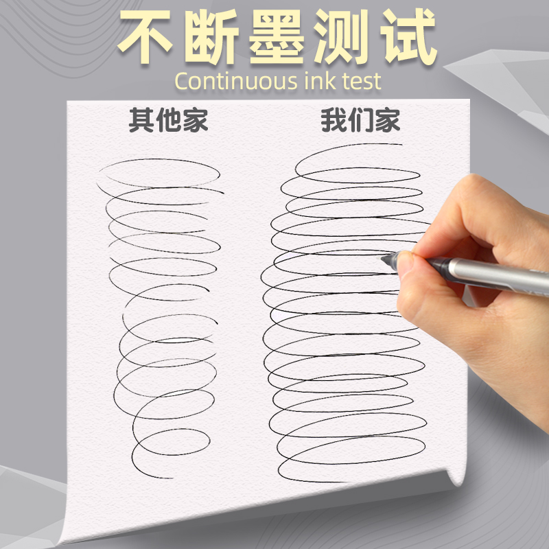 Deli refill gel pen gel pen signature press refill