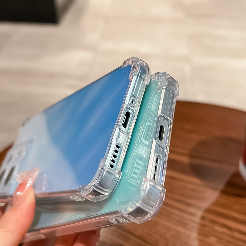 适用OPPOReno11手机壳reno9pro+防摔reno10套Reno6pro/reno5pro+加厚reno4/reno3/2Z/reno8pro气囊全包边简约 - 图0