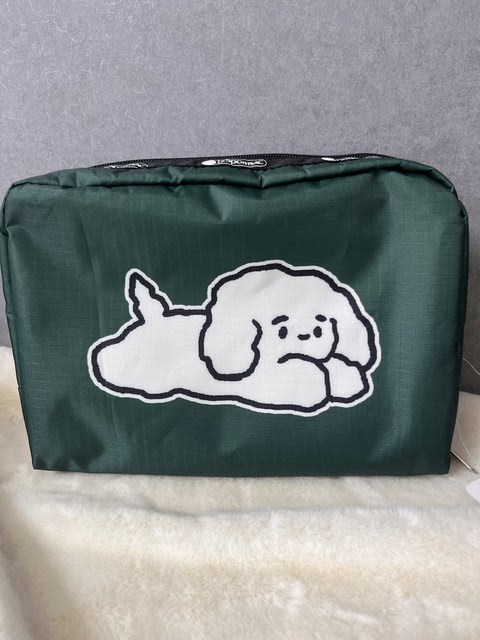 Dahua embroidered cat cosmetics toiletries storage bag student clutch cartoon new cute AB face large size