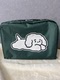 Dahua embroidered cat cosmetics toiletries storage bag student clutch cartoon new cute AB face large size