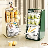 Gaia, настольный прозрачный чай в пакетиках, коробка для хранения, акриловая кофейная капсула