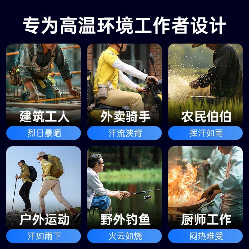 【10000mAh电池可替换】挂腰风扇长续航工地工作超大风力充电便携,淘宝优惠券,粉丝福利购,淘宝优惠卷