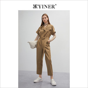 YINER音儿女装春季时尚字母印花高领打底衬衫上衣