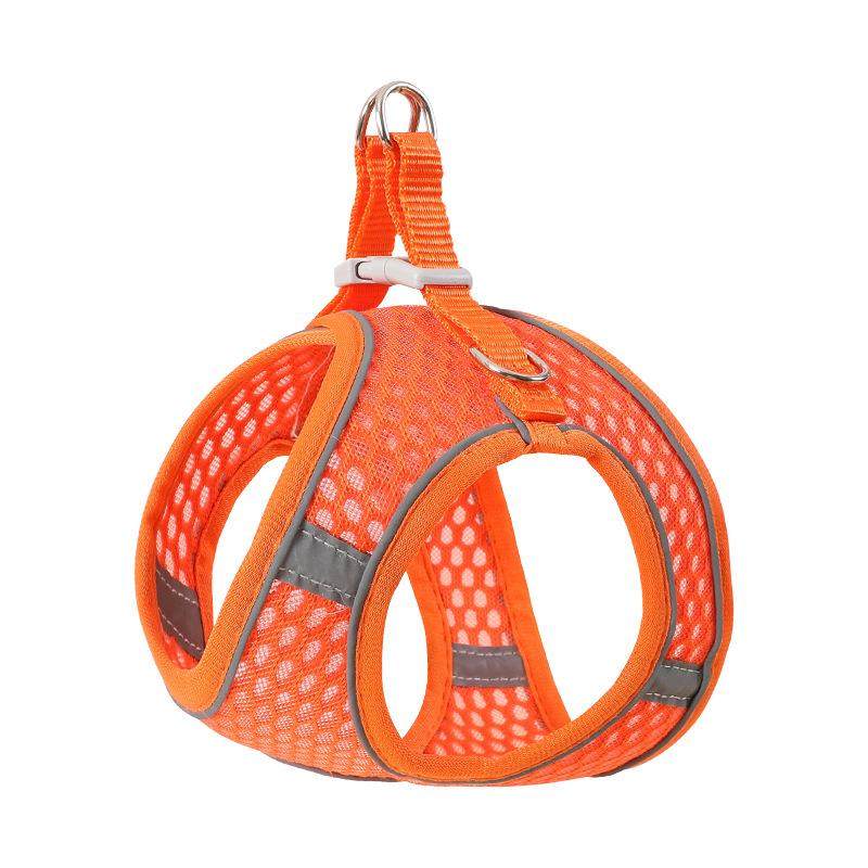 新款大网眼宠物胸背带 背心式狗狗牵引绳反光透气狗绳子宠物用品,淘宝优惠券,粉丝福利购,淘宝优惠卷