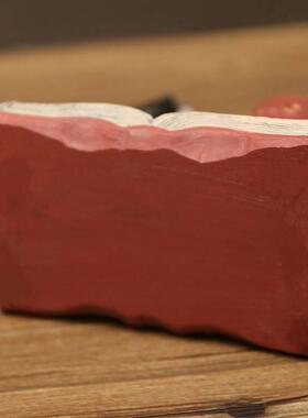 复古萨克斯小提琴书本装饰树脂笔筒摆件客厅书房桌面摆设