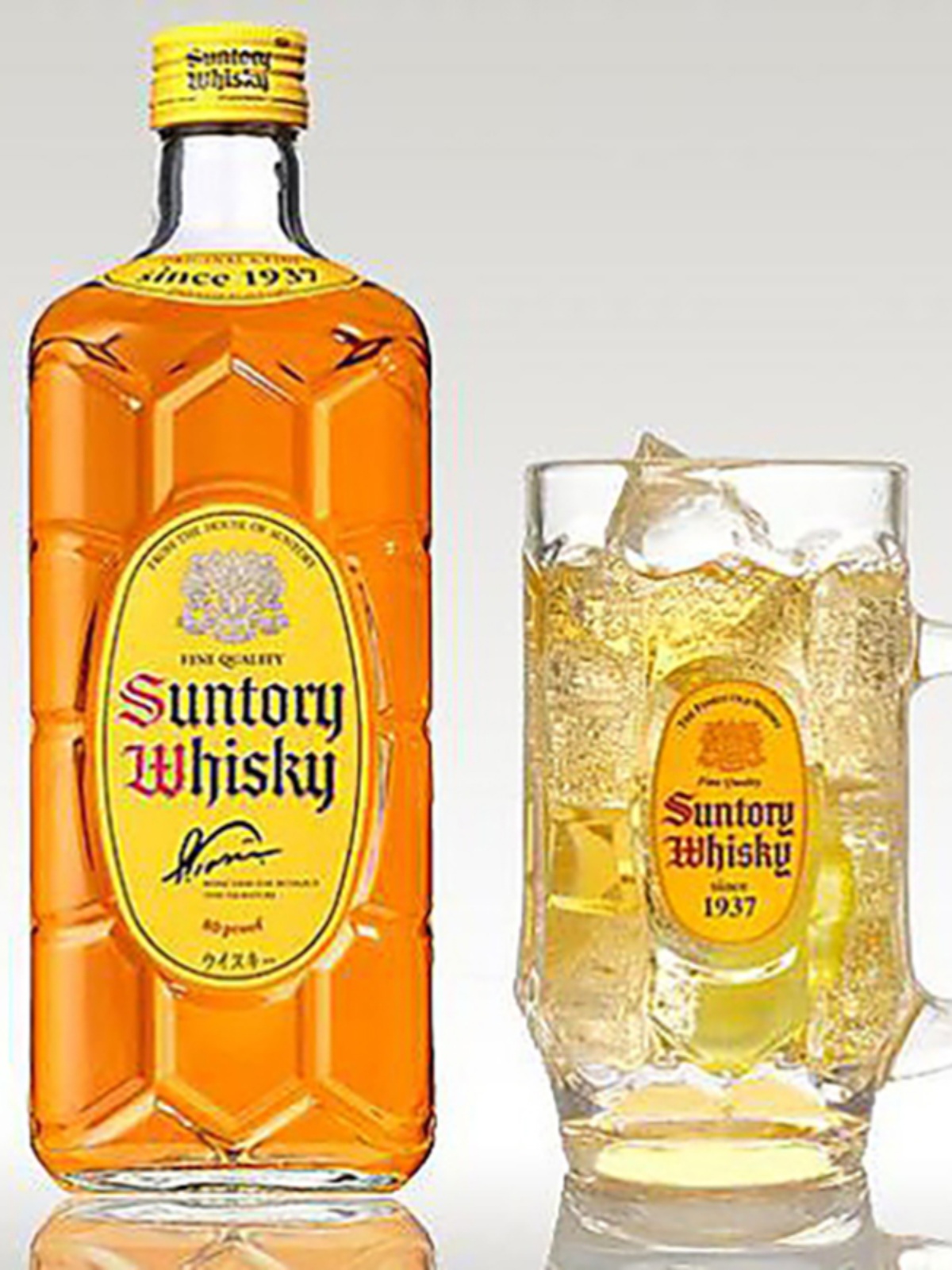 三得利（Suntory）角瓶威士忌 调和型 日本原装进口洋酒700ml/瓶 - 图1