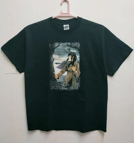 Ailes Grise Rakka short sleeves vintage灰羽联盟落下短袖T恤 - 图0