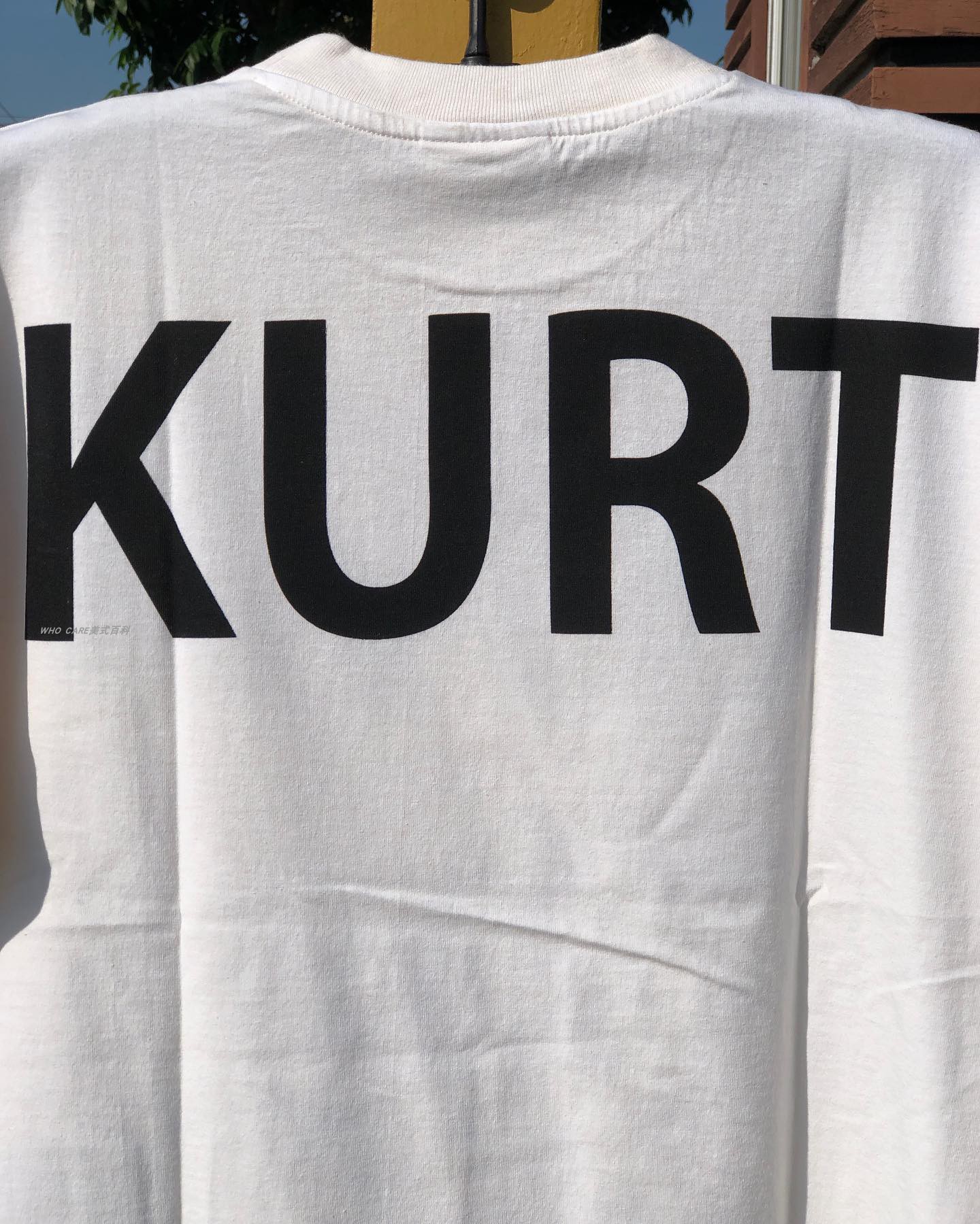 pandabuy rock tee Kotko Ben American stylesleeved T-shirt - 图2