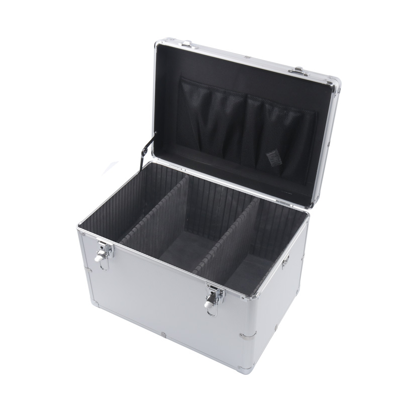 大小号手提铝合金五金仪器箱多功能带锁工具箱航空设备箱铝箱定制