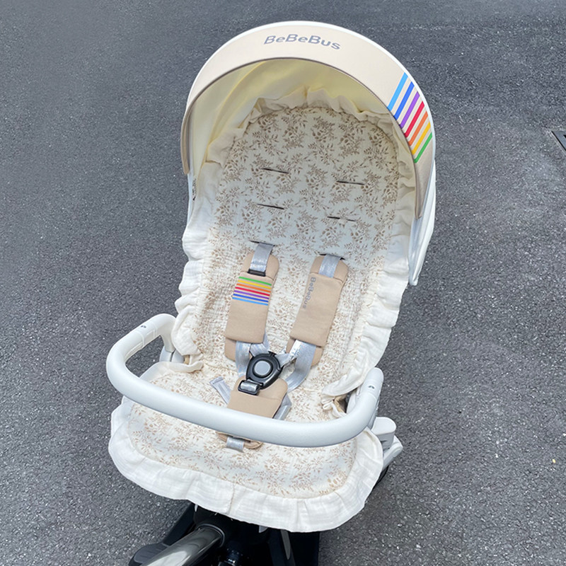 适用bebebus婴儿车垫子四季通用推车秋冬季遛娃神器坐垫A类纯棉垫,淘宝优惠券,粉丝福利购,淘宝优惠卷